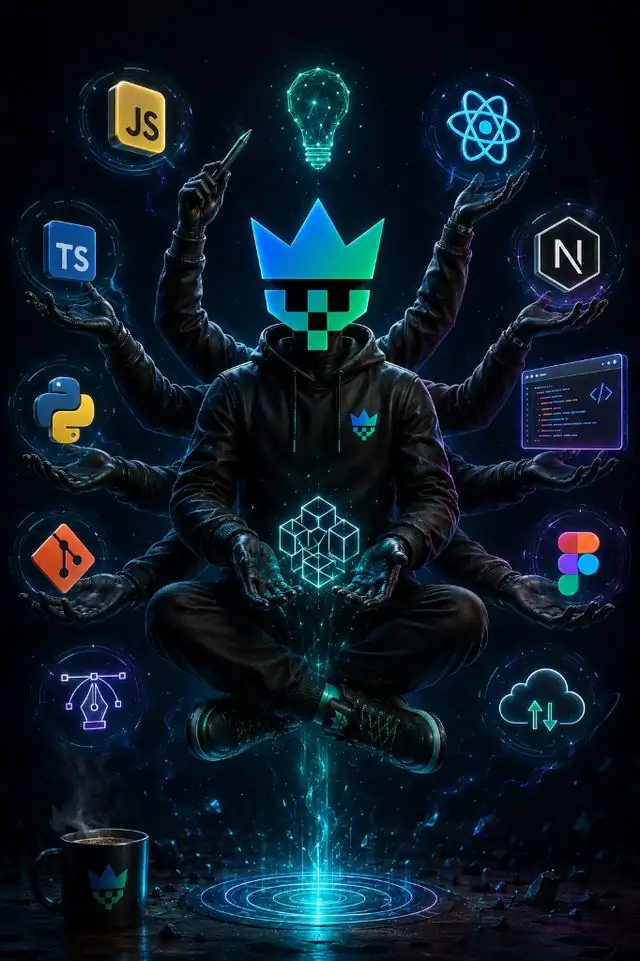 Prime Tech craft illustration — multi-tool development across modern languages and frameworks