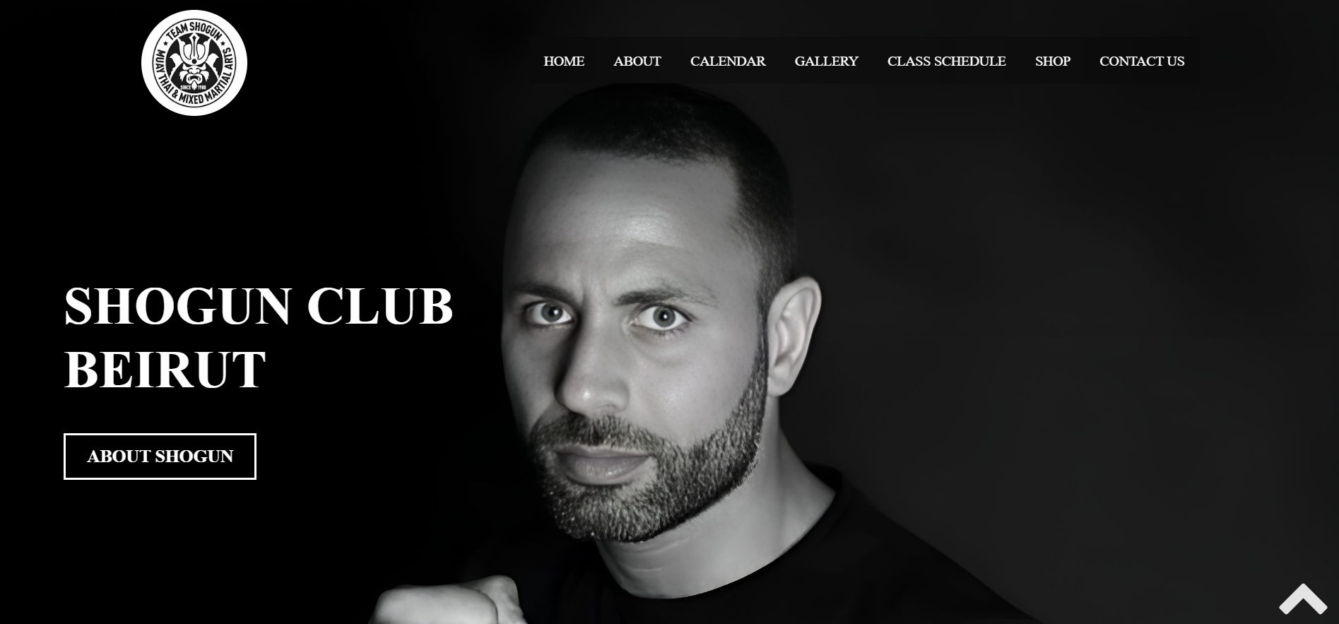Shogun Club Beirut website preview